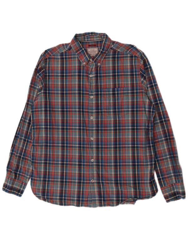 Chemise Homme Fat Face Grand Carreau Multicolore Coton
