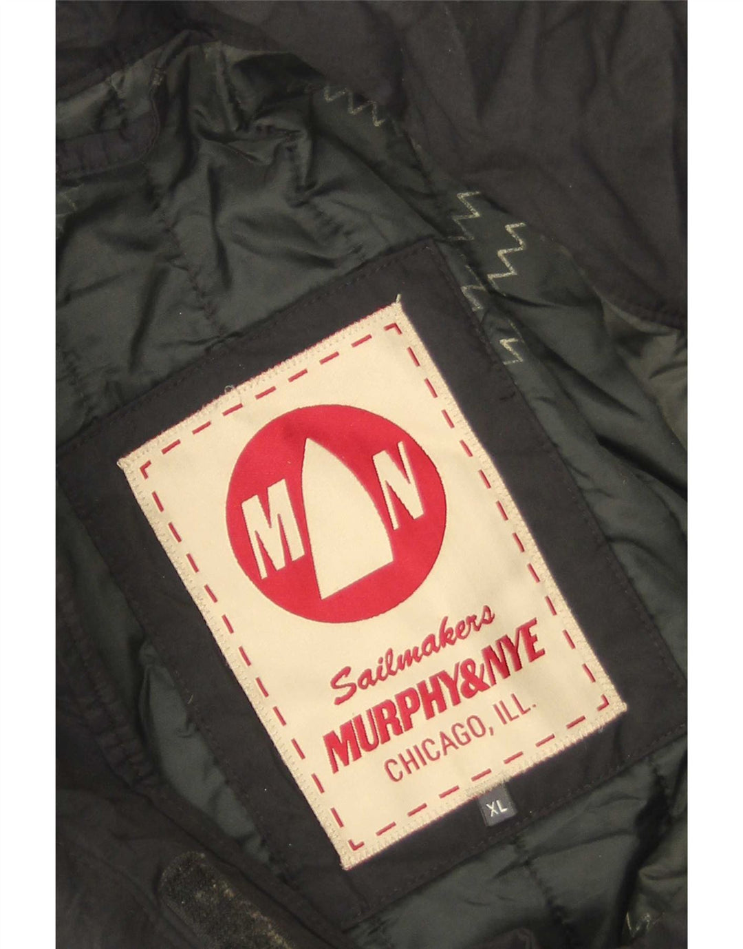 Murphy & Nye Veste Bomber Homme UK 42 XL Noir Polyamide