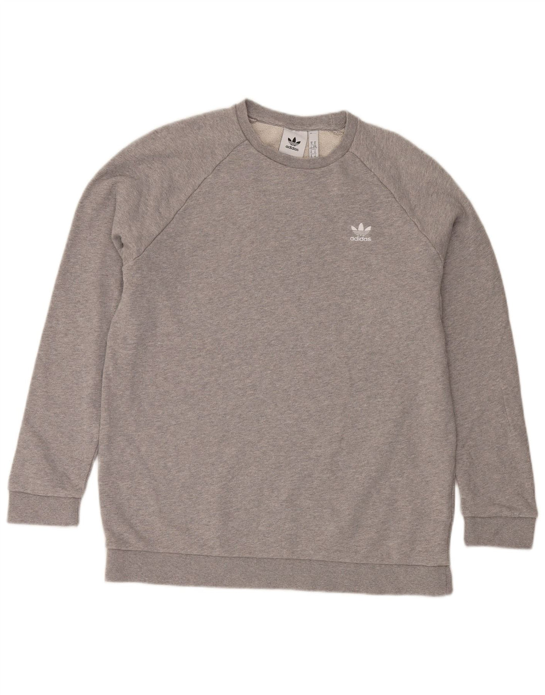 Adidas Sweatshirt Jumper XL Gris Moucheté Coton