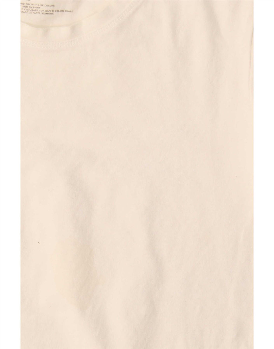 Gap T-Shirt Femme Top UK 10 Small Blanc Coton