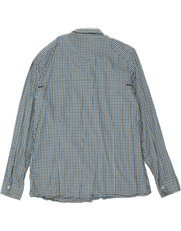G-STAR Mens Shirt 2XL Blue Check Cotton
