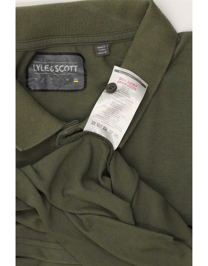 Lyle & Scott Polo Homme 2XL Vert Coton