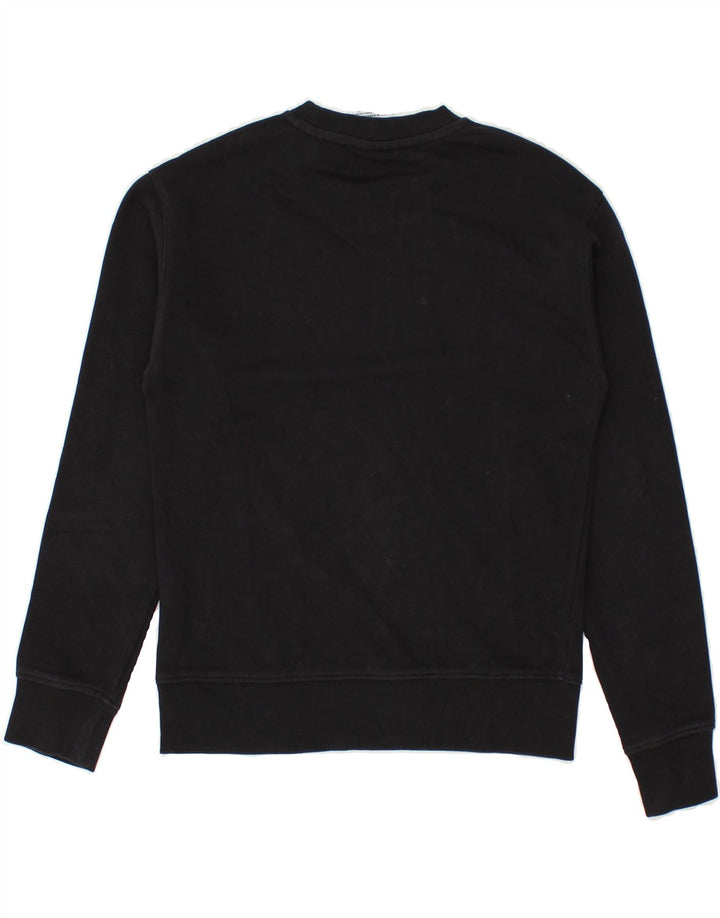 CHAMPION Boys Graphic Sweatshirt Jumper 9-10 Years Medium Black Cotton | Vintage Champion | Thrift | Second-Hand Champion | Used Clothing | Messina Hembry 