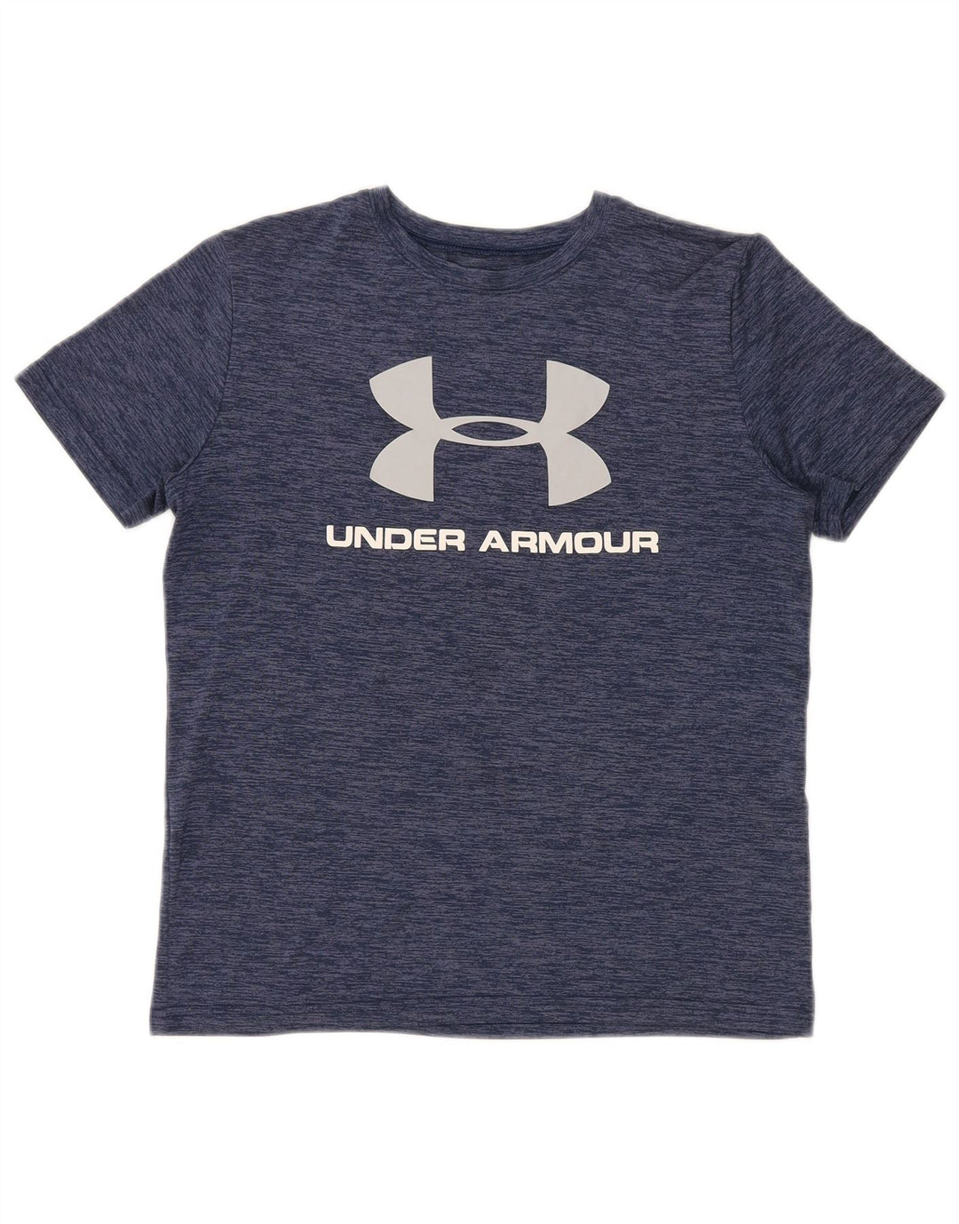 UNDER ARMOUR T-shirt graphique Heat Gear pour garçon 13-14 ans XL Bleu marine