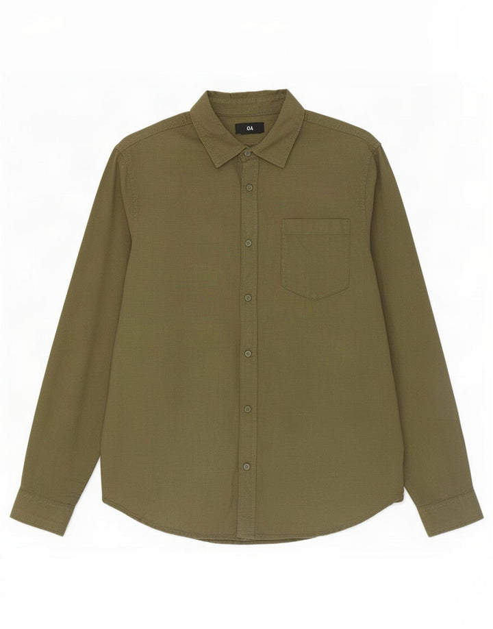C&A Chemise Homme XL Kaki Coton