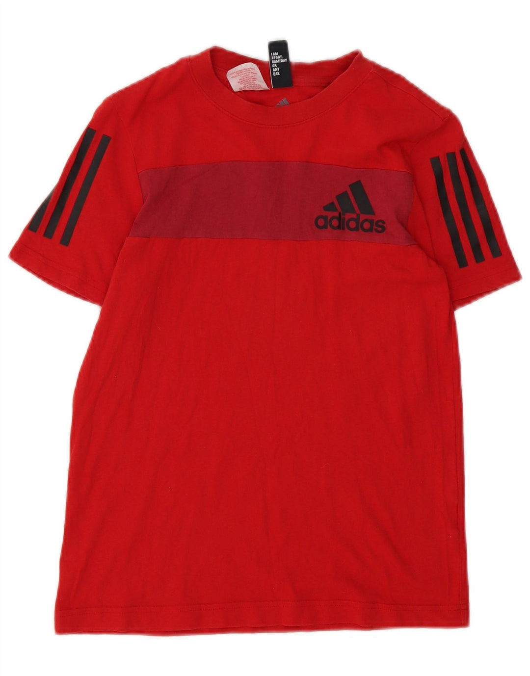 Adidas T-shirt graphique pour garçon 11-12 ans Rouge moyen