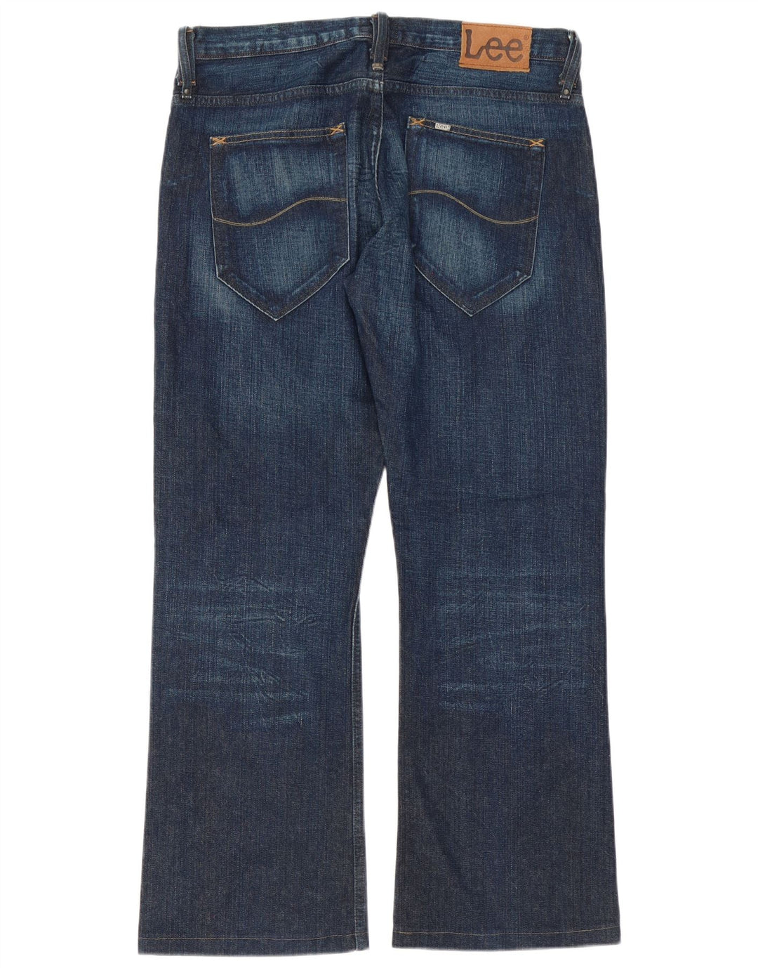Lee Jean Évasé Clark Homme W34 L31 Bleu Marine Coton