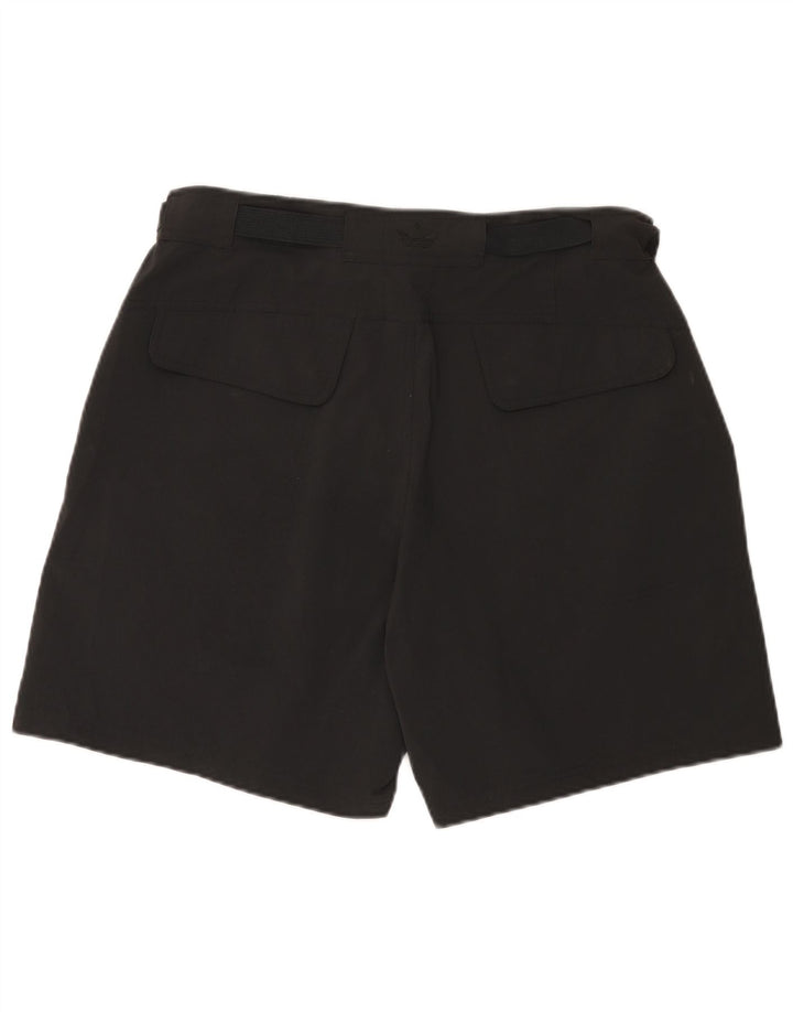 Adidas Short cargo pour homme Large W36 Noir Polyamide