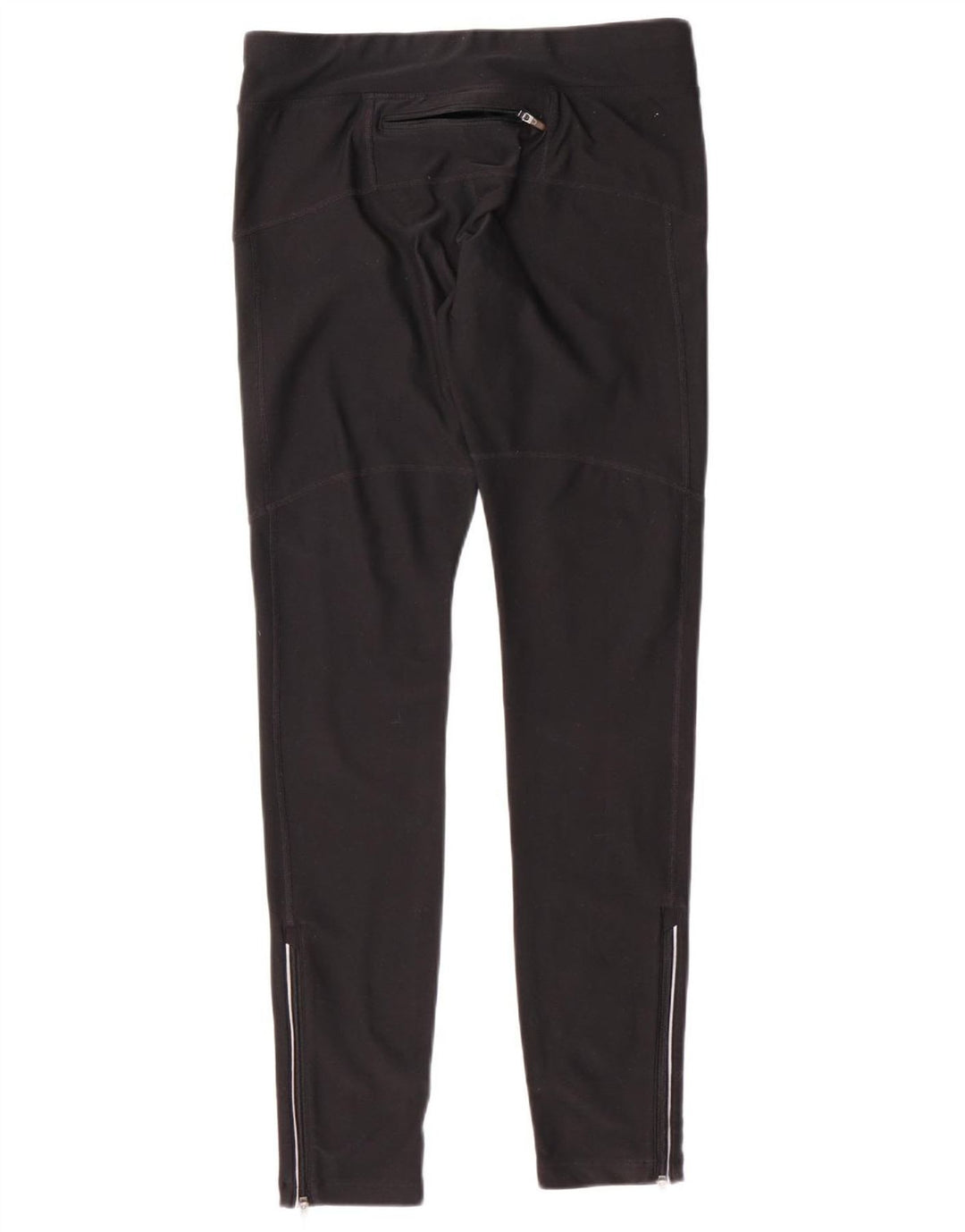 NIKE Leggings Femme UK 10 Petit Noir Polyester