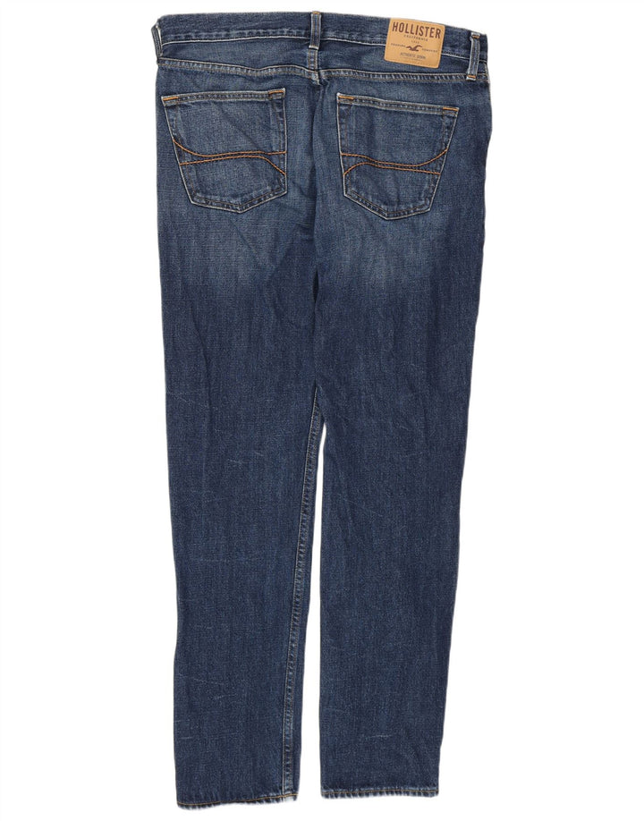 HOLLISTER Jean Slim Homme W33 L32 Bleu Coton