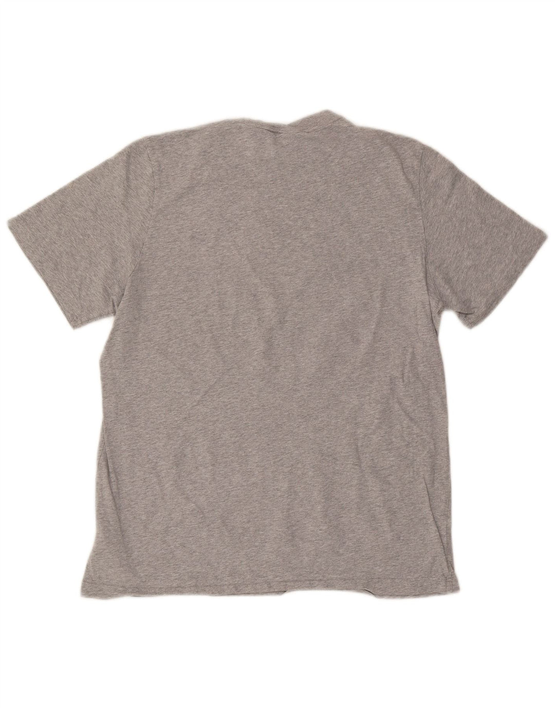 ADIDAS Mens T-Shirt Top Medium Grey Cotton