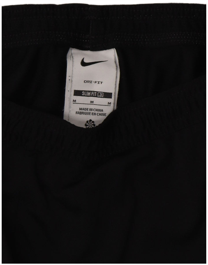 Pantalon de survêtement Nike Dri Fit Slim Fit pour homme, en polyester noir moyen