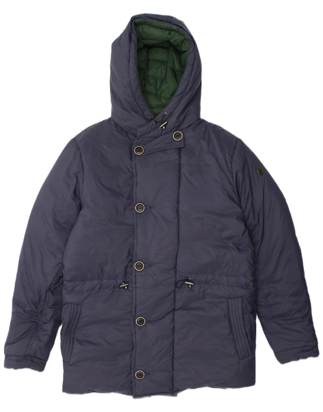 CMP Veste matelassée réversible à capuche pour homme IT 50 Large Bleu marine