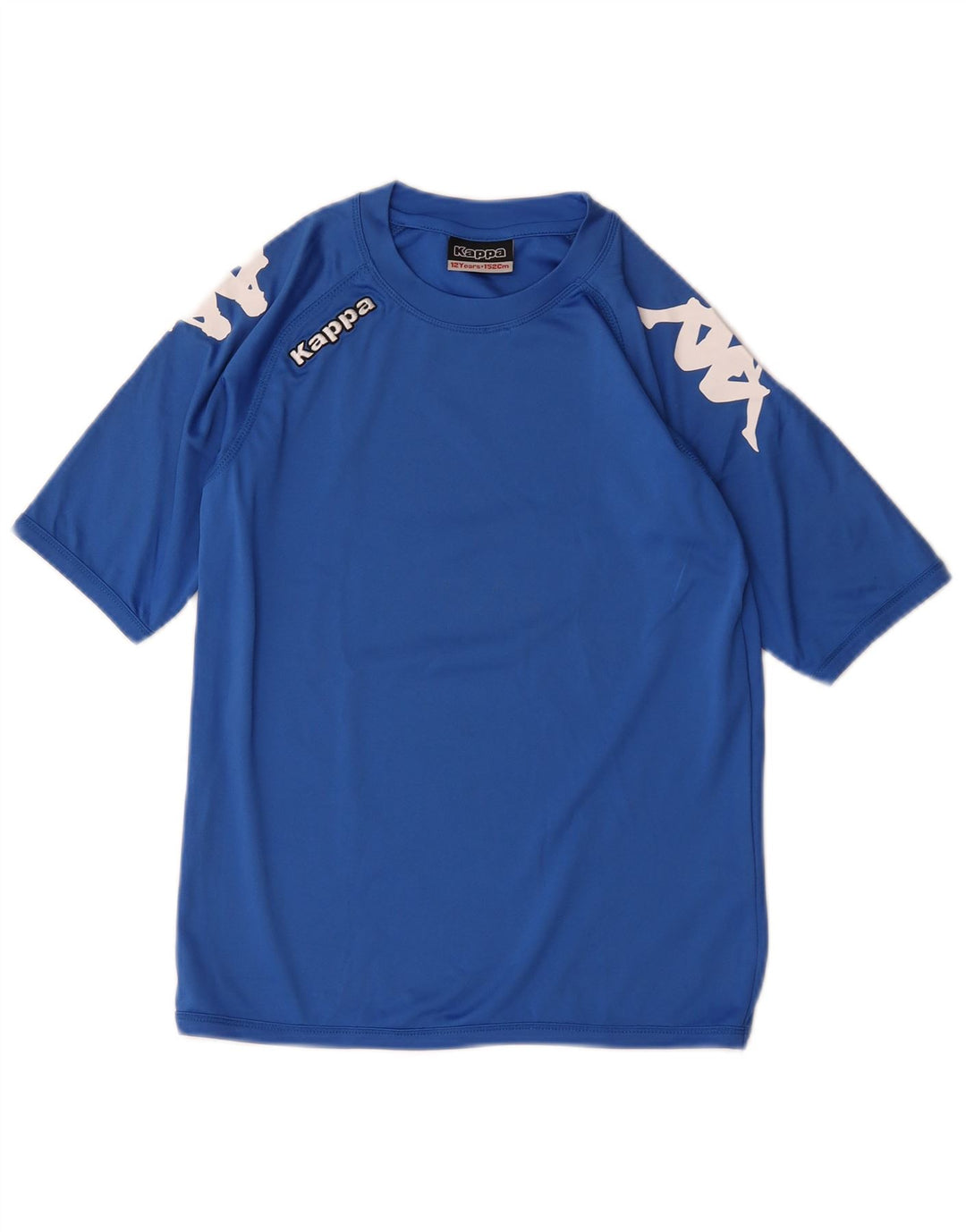 Kappa T-Shirt Graphique Garçon 11-12 ans Bleu Polyester