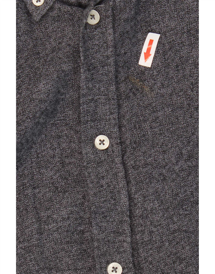 Crew Clothing Chemise Homme 2XL Gris Coton