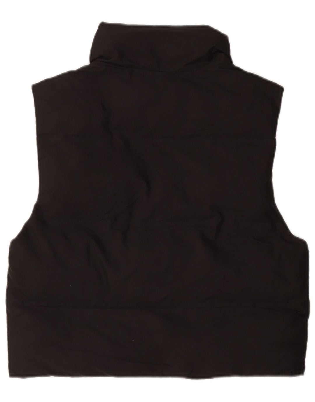 Zara Femme Gilet Rembourré Oversize UK 6 XS Noir Polyester
