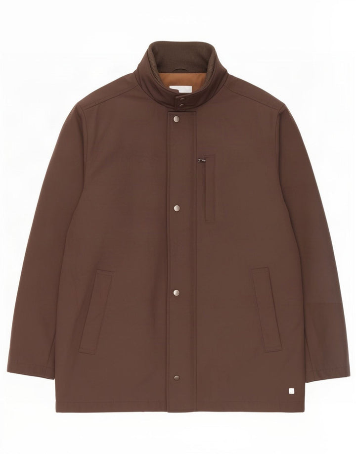 Hugo Boss Veste utilitaire pour homme EU 58 3XL Marron Polyester