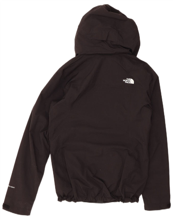 THE NORTH FACE Veste de pluie à capuche pour femme UK 10 Petit nylon noir