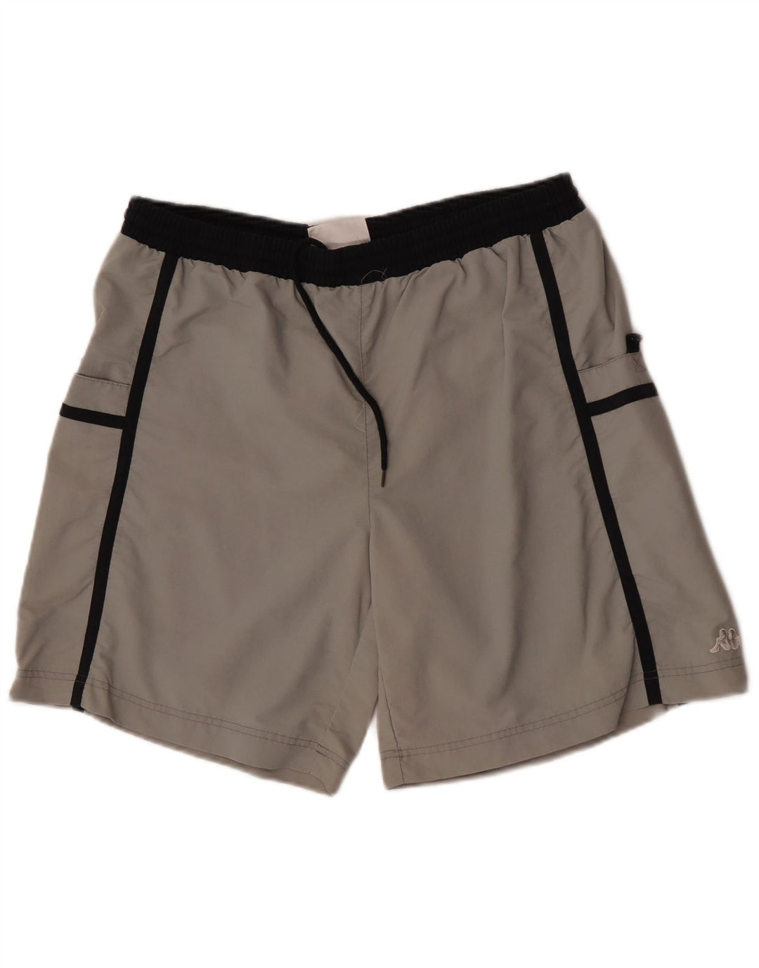 Kappa Short de Bain Homme 2XL Gris Colorblock Nylon