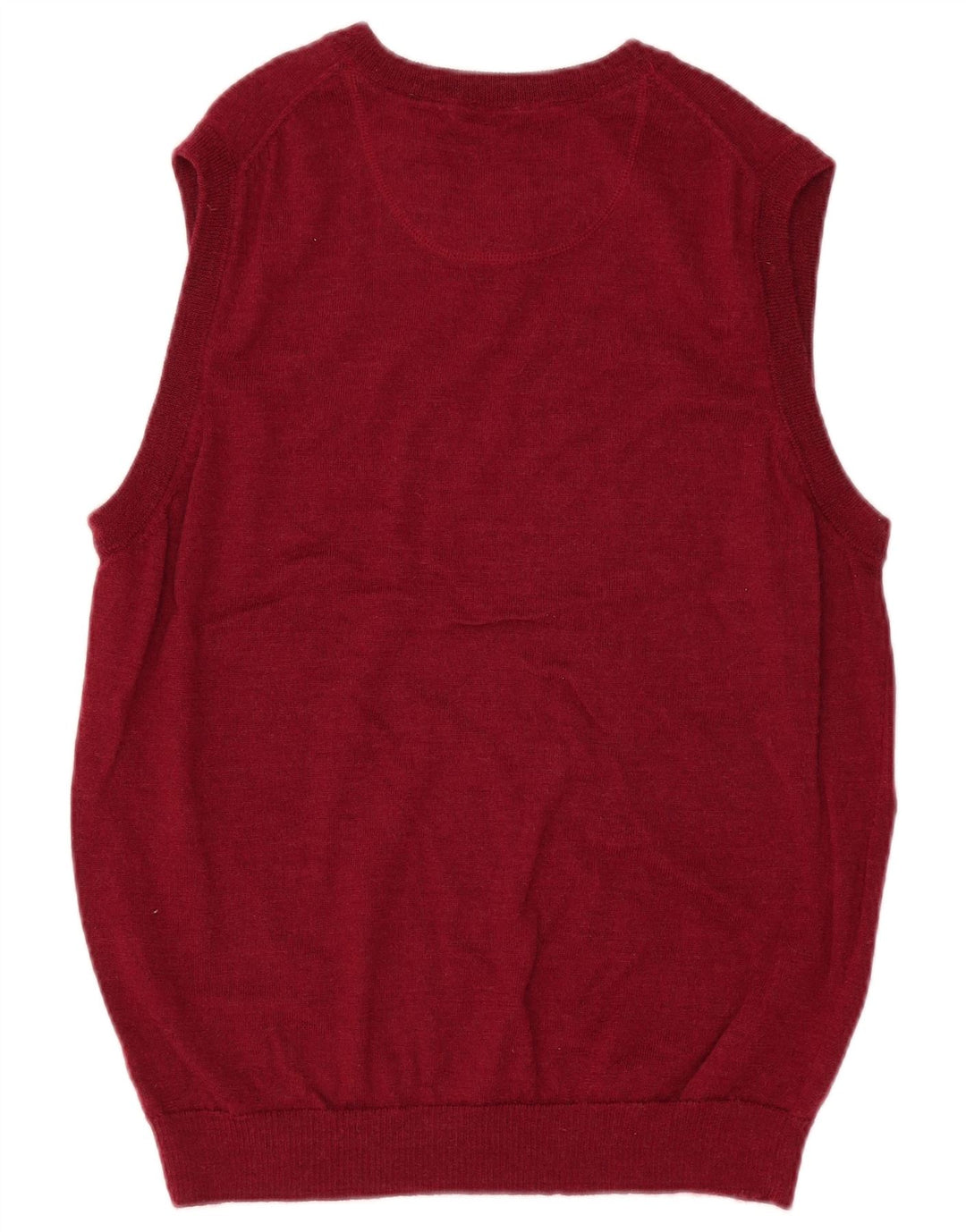 Orvis Débardeur pour homme en laine mérinos bordeaux moyen