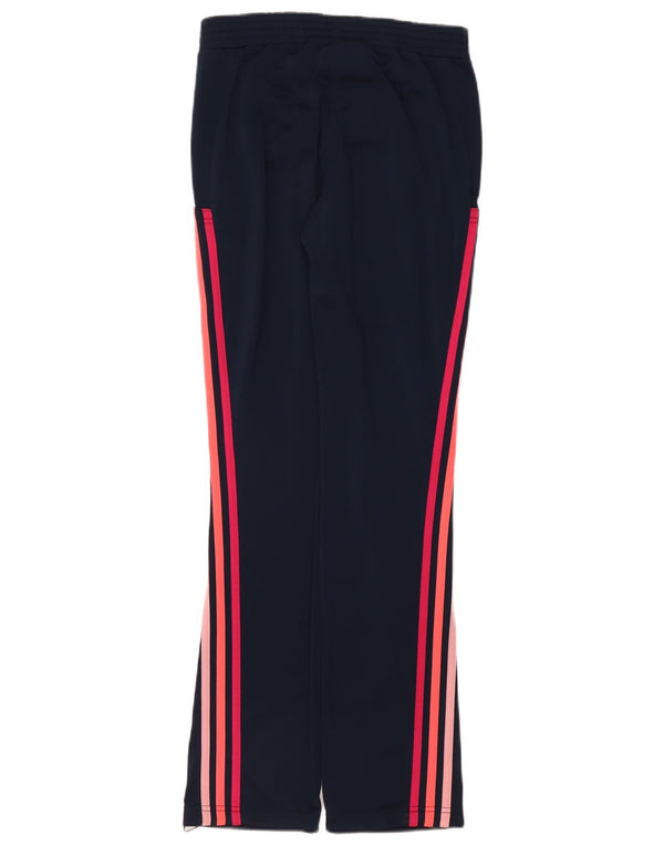 Adidas Pantalon de survêtement pour femme UK 4/6 XS Bleu marine Polyester