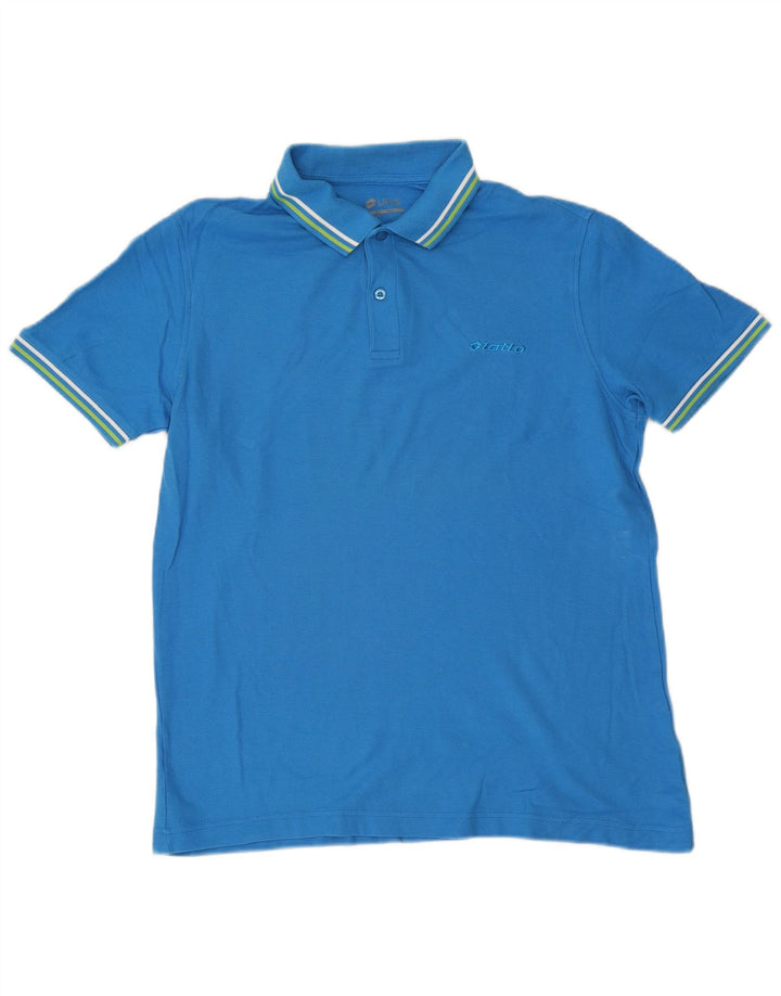 Lotto Life's Polo Homme Bleu Taille L