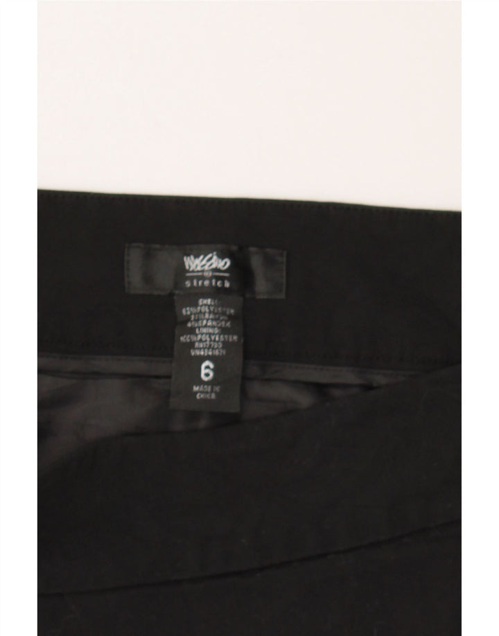 MOSSIMO Womens Pencil Skirt US 6 Medium W30 Black Polyester Vintage Mossimo and Second-Hand Mossimo from Messina Hembry 