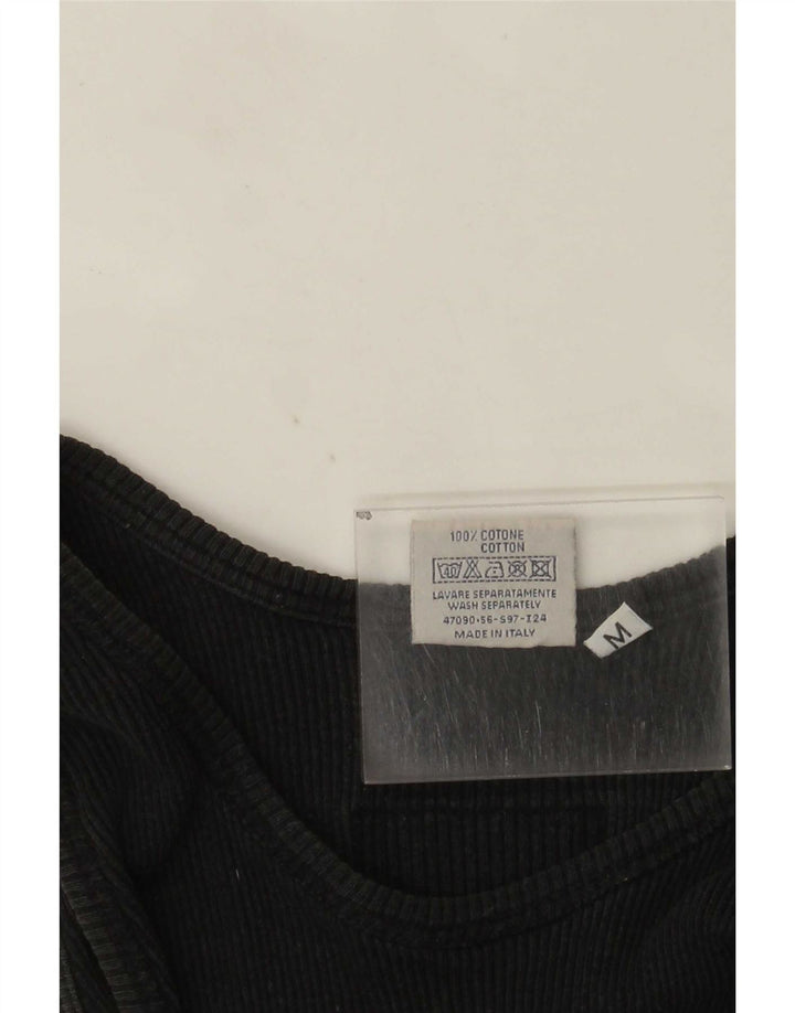 Levi's Débardeur Femme UK 12 Medium Noir Coton