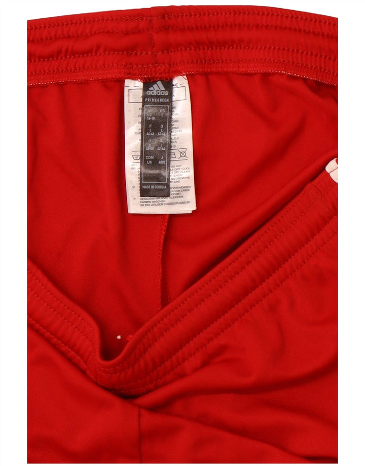 ADIDAS Short de sport Aeroready pour femme UK 16/18 Large Rouge Polyester
