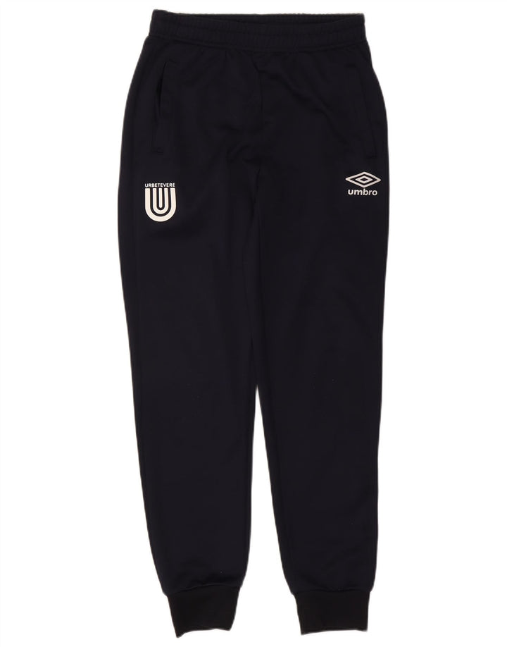 Umbro Pantalon de Survêtement Graphique Homme Joggers Petit Bleu Marine Polyester