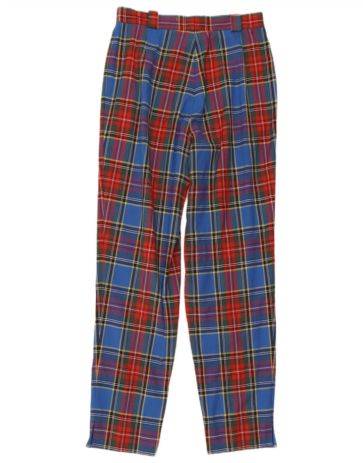 GARDEUR Pantalon de costume pour femme UK 12 Medium W28 L29 Carreaux multicolores