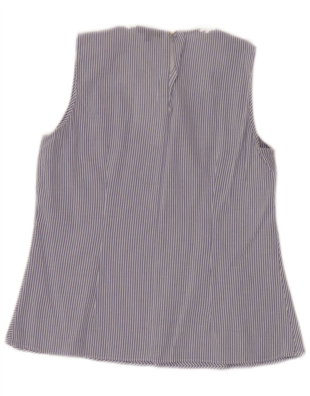 MASSIMO DUTTI Chemisier sans manches pour femme EU 40 Bleu moyen rayé