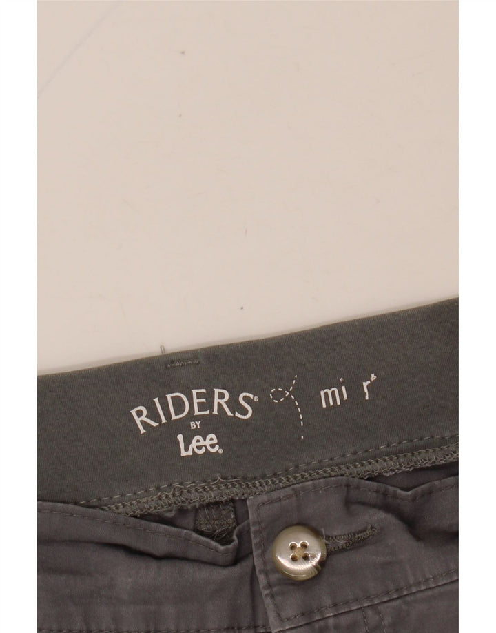 LEE Short Chino Riders Taille Moyenne Femme W36 XL Gris