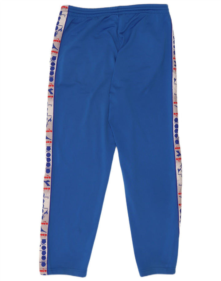 Diadora Pantalon De Survêtement Graphique Homme Large Bleu Polyester