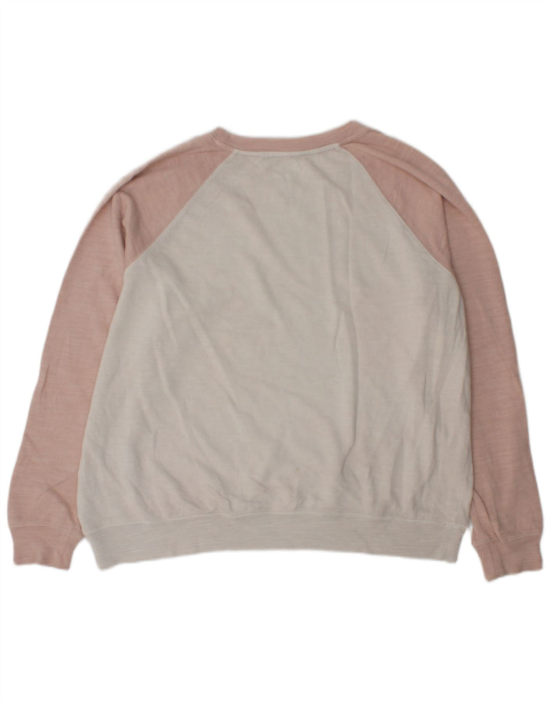 Marks & Spencer Sweat-shirt pour femme UK 16 Large Blanc cassé Colourblock