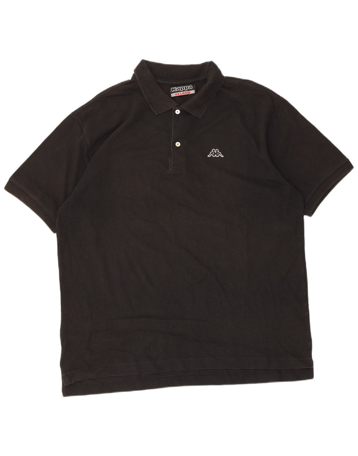 Kappa Polo Homme 2XL Noir Coton