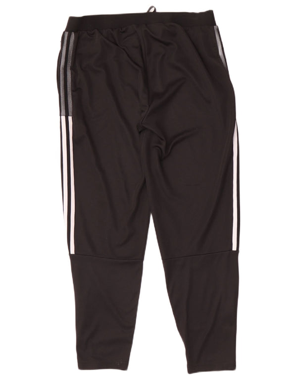 Adidas Pantalon de survêtement pour femme UK 16/18 Large Noir Polyester
