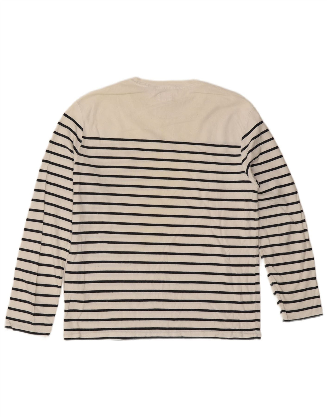 Levi's Top Manches Longues Homme Blanc Rayé Coton