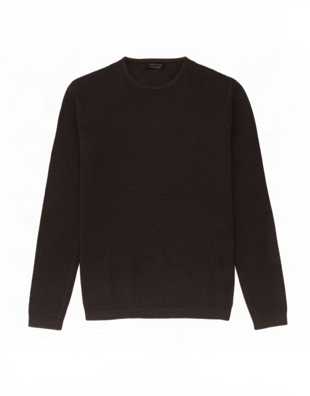 Zara Pull à col rond pour homme Petit gris