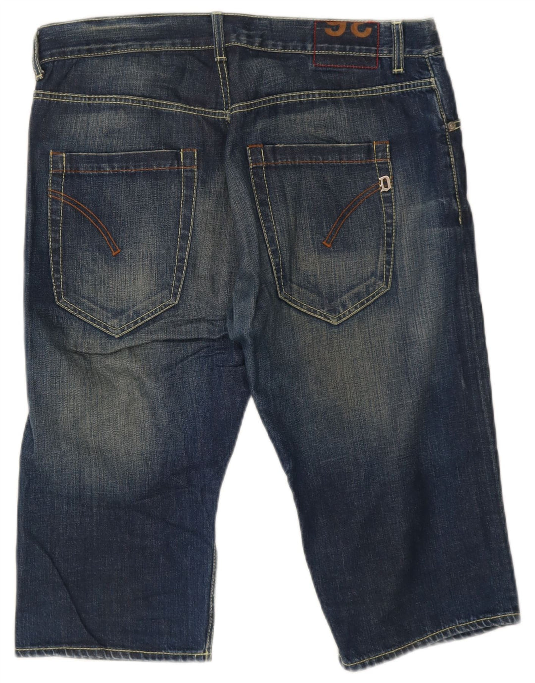 Dondup Short en jean pour homme W36 Large Bleu Coton