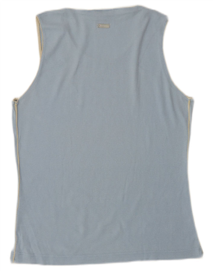 CHAMPION Débardeur Femme UK 18 XL Bleu Coton