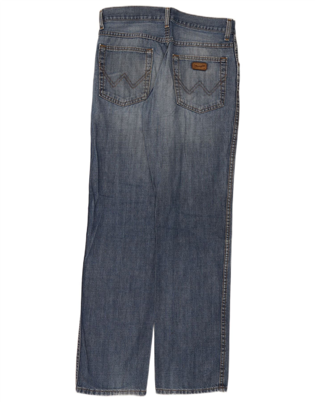 Wrangler Jean droit coupe régulière pour homme W32 L32 bleu coton