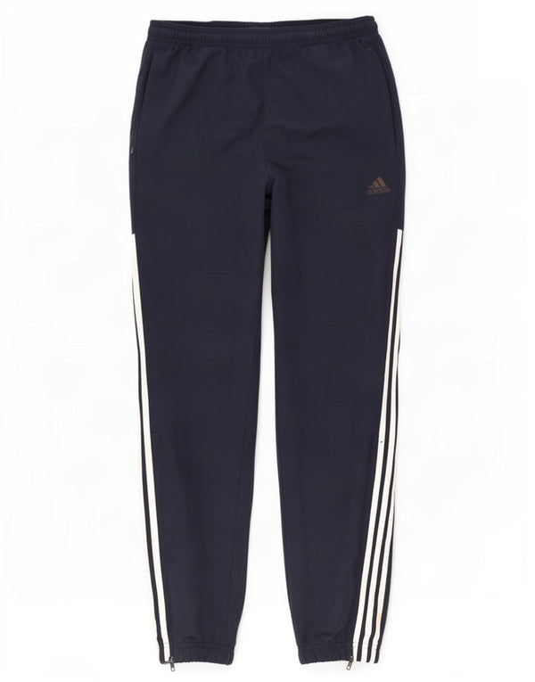 Adidas Pantalon de survêtement pour homme Pantalon de jogging Petit Bleu marine Polyester