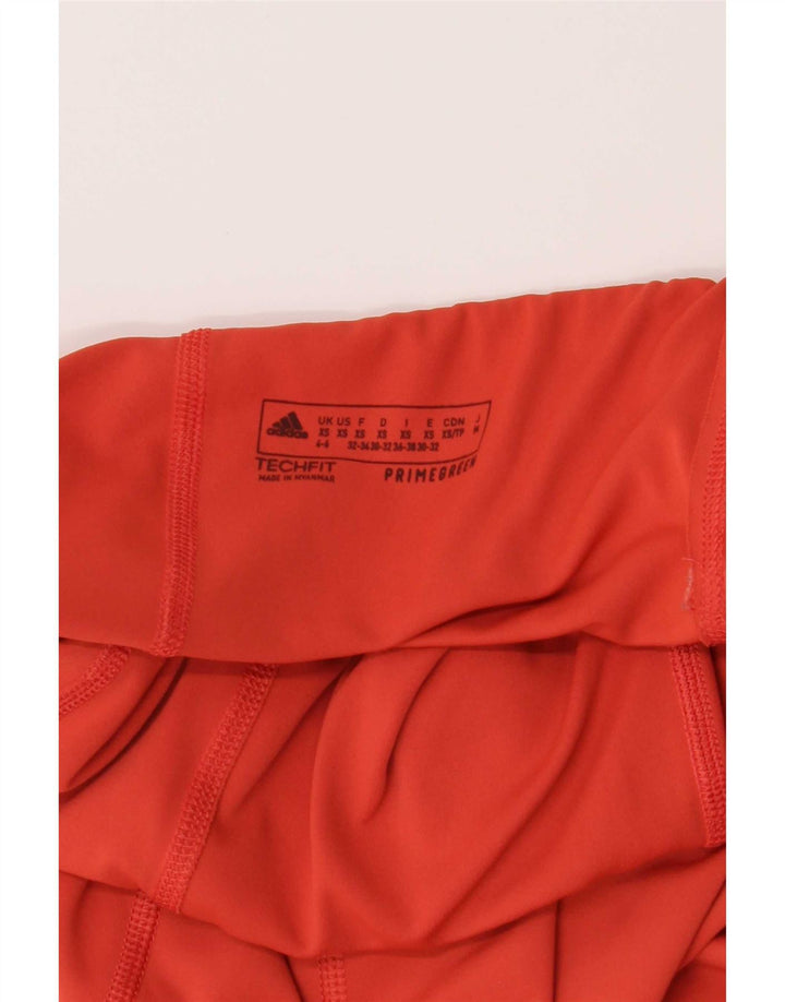 Adidas Legging graphique pour femme UK 4/6 XS Rouge Polyester