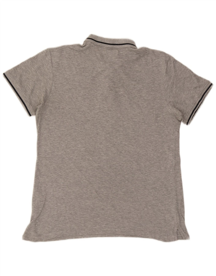 Jack & Jones Polo Homme Gris Moyen Moucheté Coton