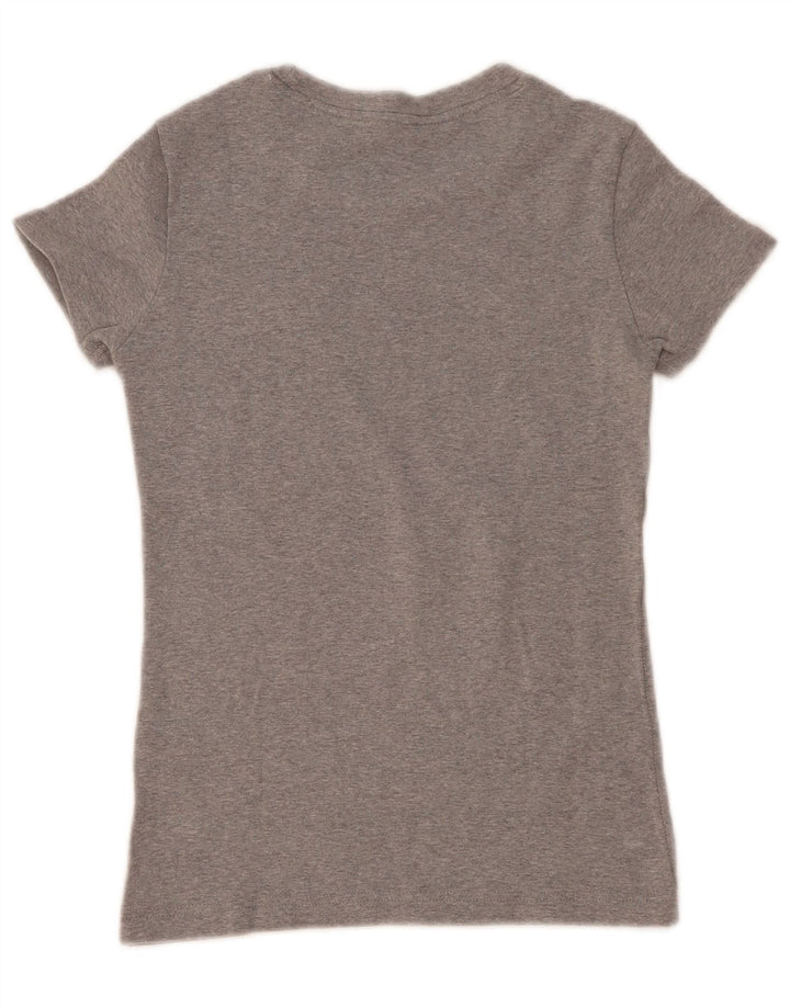 Nike T-shirt pour femme UK 8/10 Petit Gris