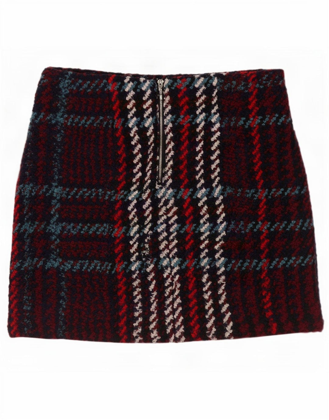 Marks & Spencer Mini-jupe pour femme UK 16 Large W34 à carreaux multicolores