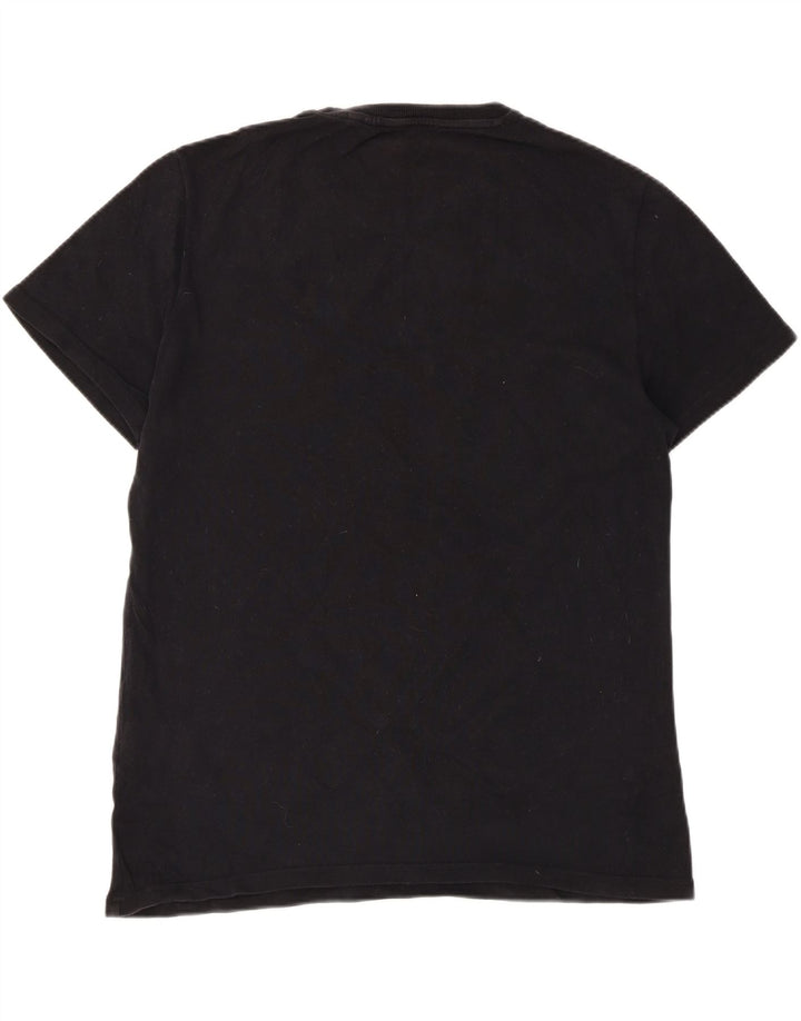 Superdry T-Shirt Graphique Top XL Noir Coton Homme