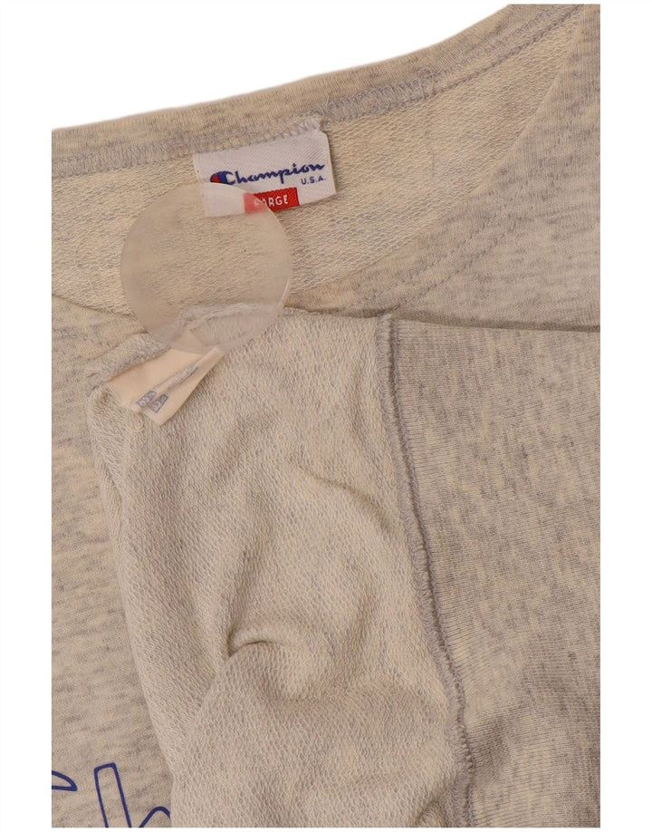 CHAMPION Débardeur Graphique Homme Grand Gris Coton