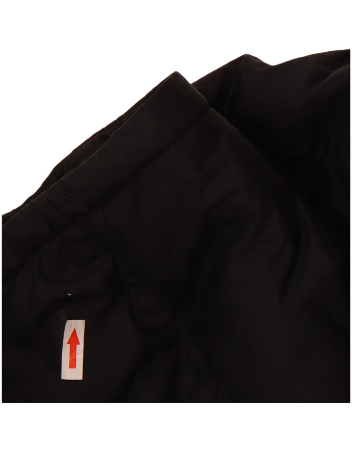 Nike Veste matelassée à capuche pour garçon 12-13 ans Large Noir Polyester